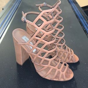 Steve Madden Cognac Heels